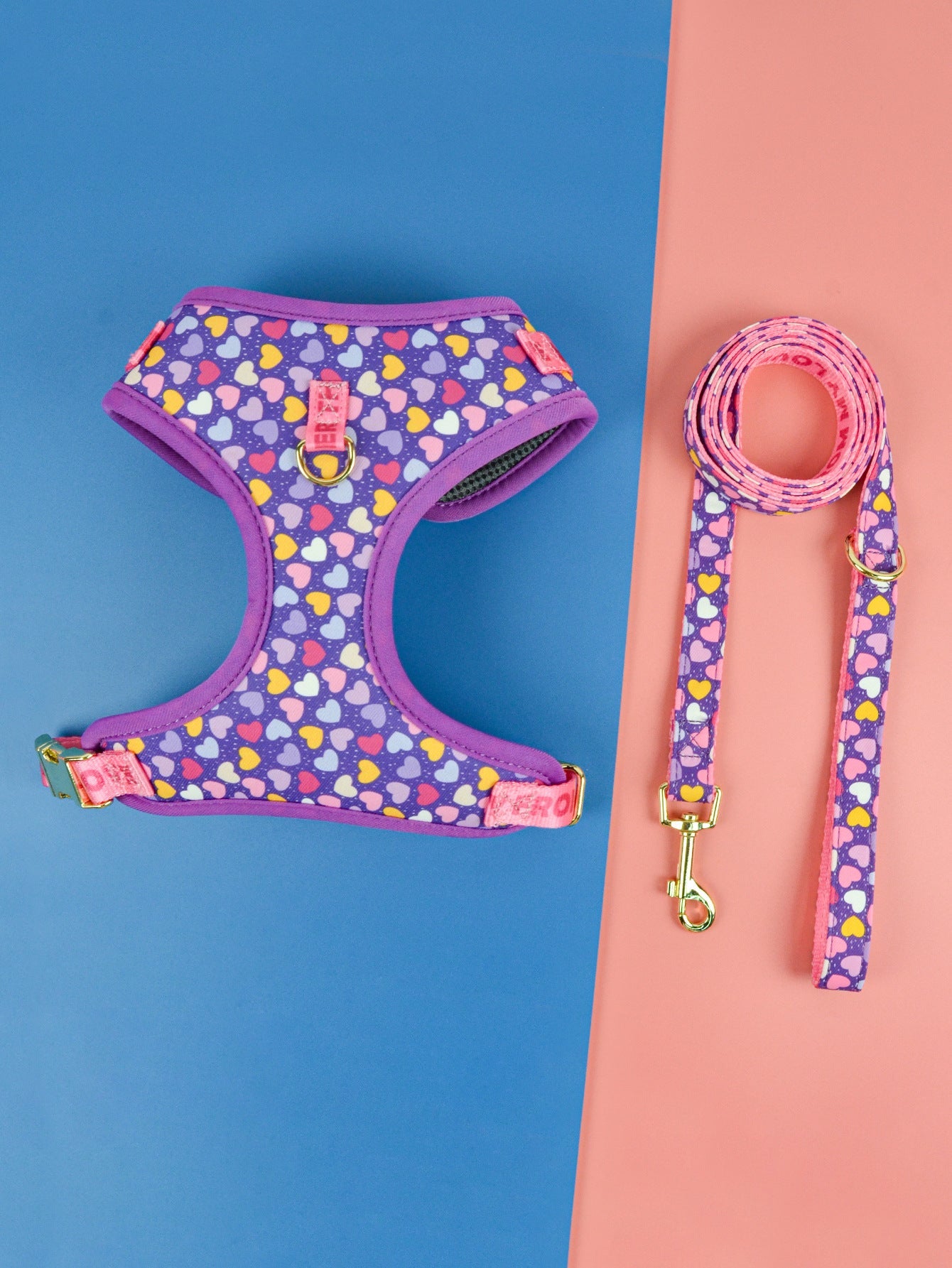 Summer Cute Pet's Chest-back Haulage Rope Package Suitable For Medium And Large Pet Dogs