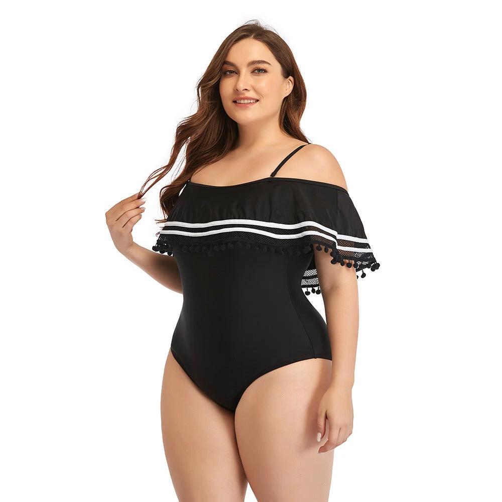 Sexy Plus Size One-piece Swimsuit Swimsuit Factory Direct Swimsuit Spot
