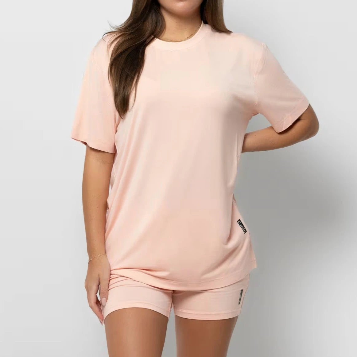 Women's Plus Size Loose Casual Summer Short-sleeved Home Wear Suit