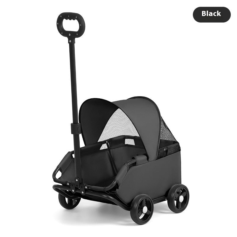 Small Pet Cart Portable Foldable Outdoor