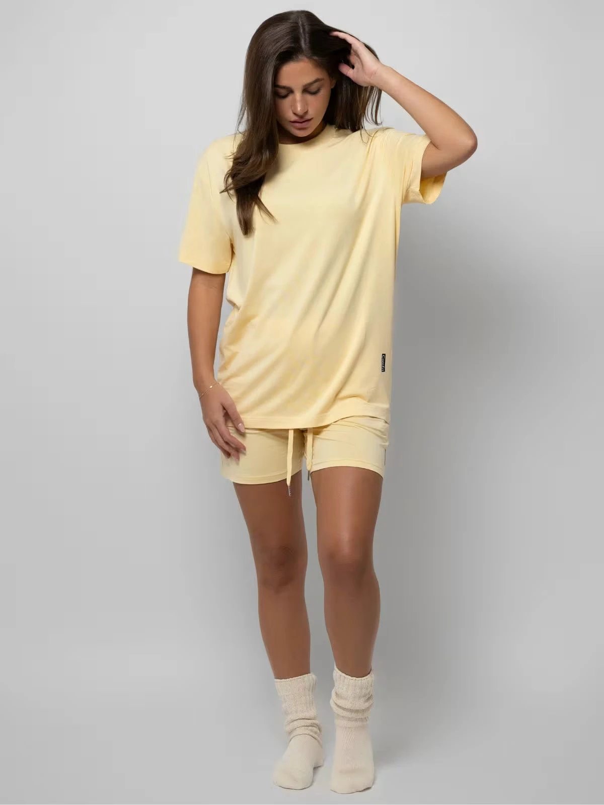 Women's Plus Size Loose Casual Summer Short-sleeved Home Wear Suit