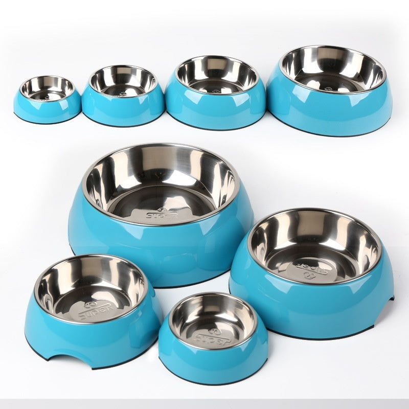 Stainless Steel Bowl Melamine Melamine Pet Tableware