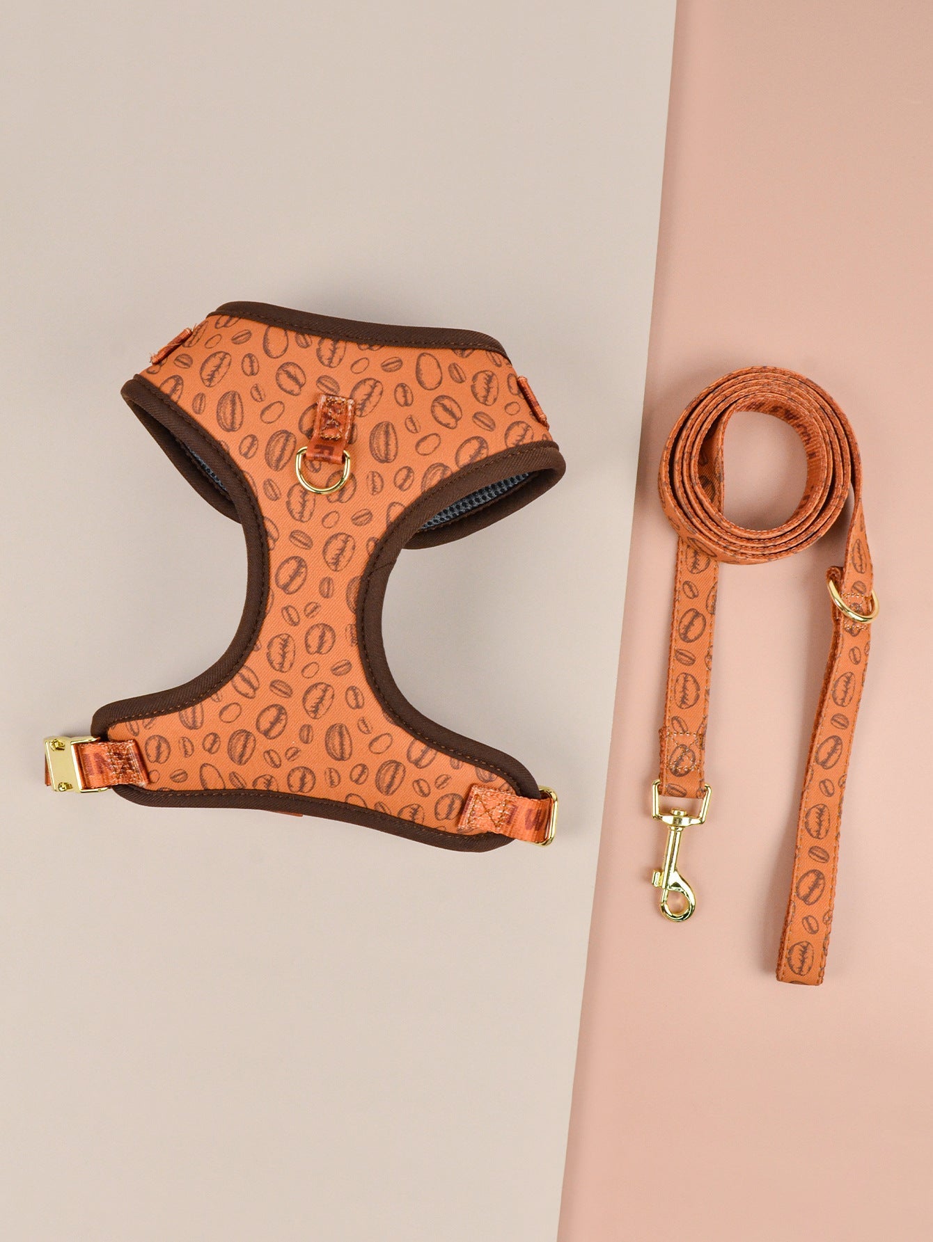 Summer Cute Pet's Chest-back Haulage Rope Package Suitable For Medium And Large Pet Dogs