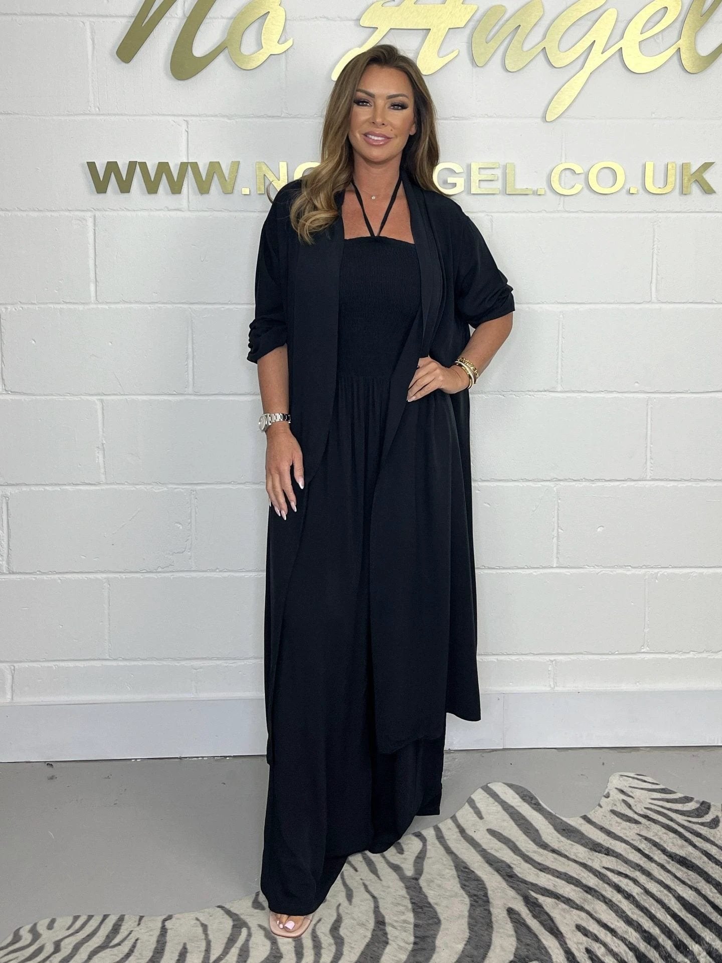 Women's Plus Size Wide Legs Jumpsuit