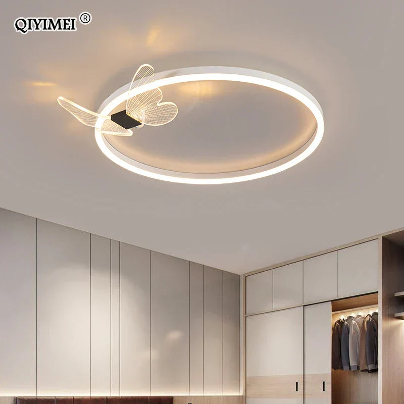 DecorBites™ LED Chandelier: Modern Indoor Lighting for Bedroom, Study, Living Room - Luster Lamps