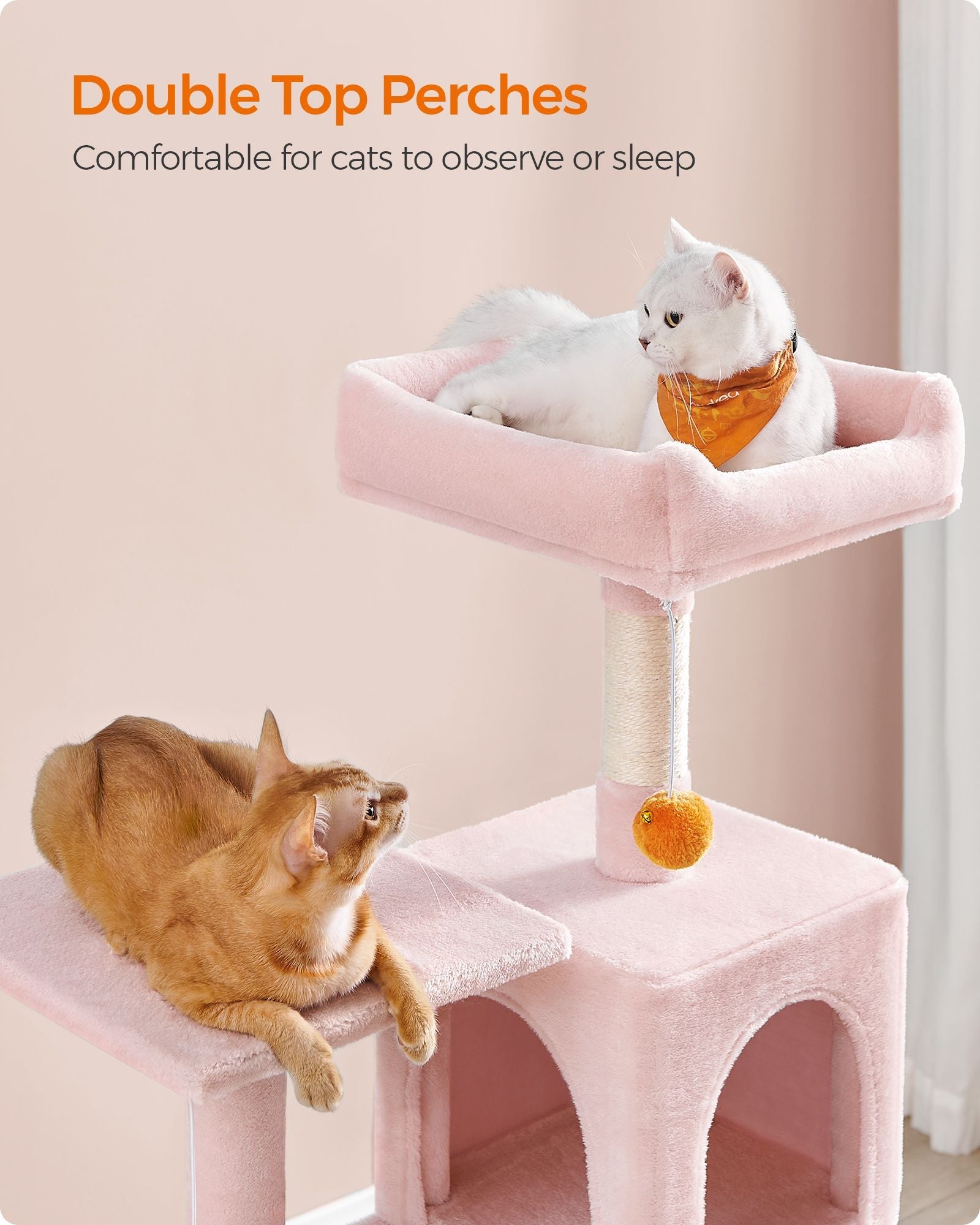 56.3-Inch Cat Tree for Indoor Cats