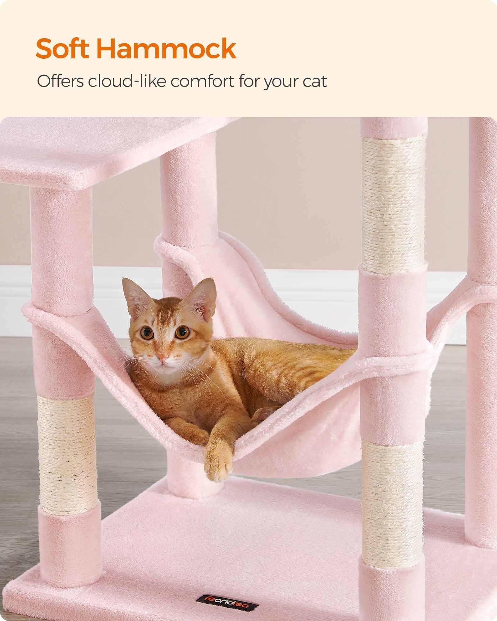 56.3-Inch Cat Tree for Indoor Cats