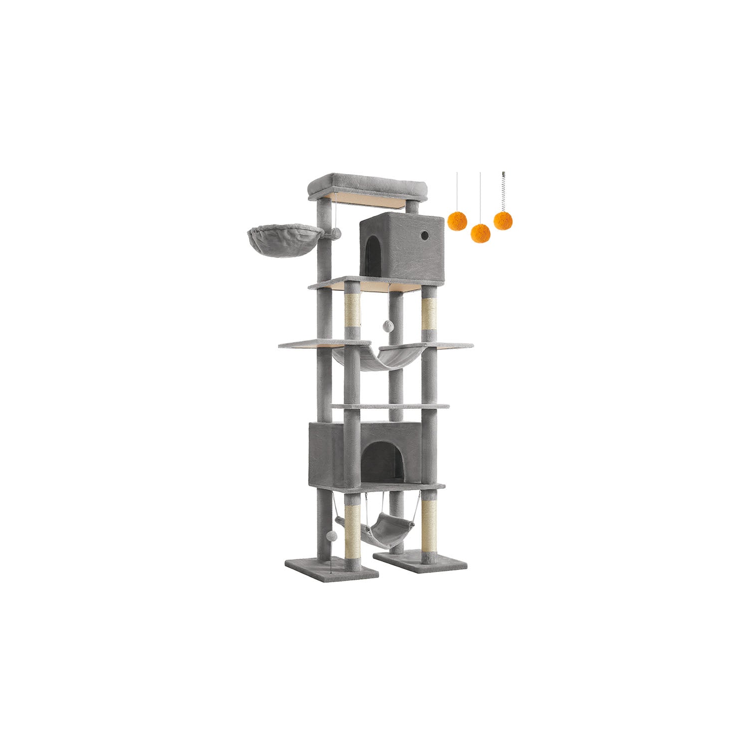 79.1 Inch Tall Cat Tree for Indoor Cats