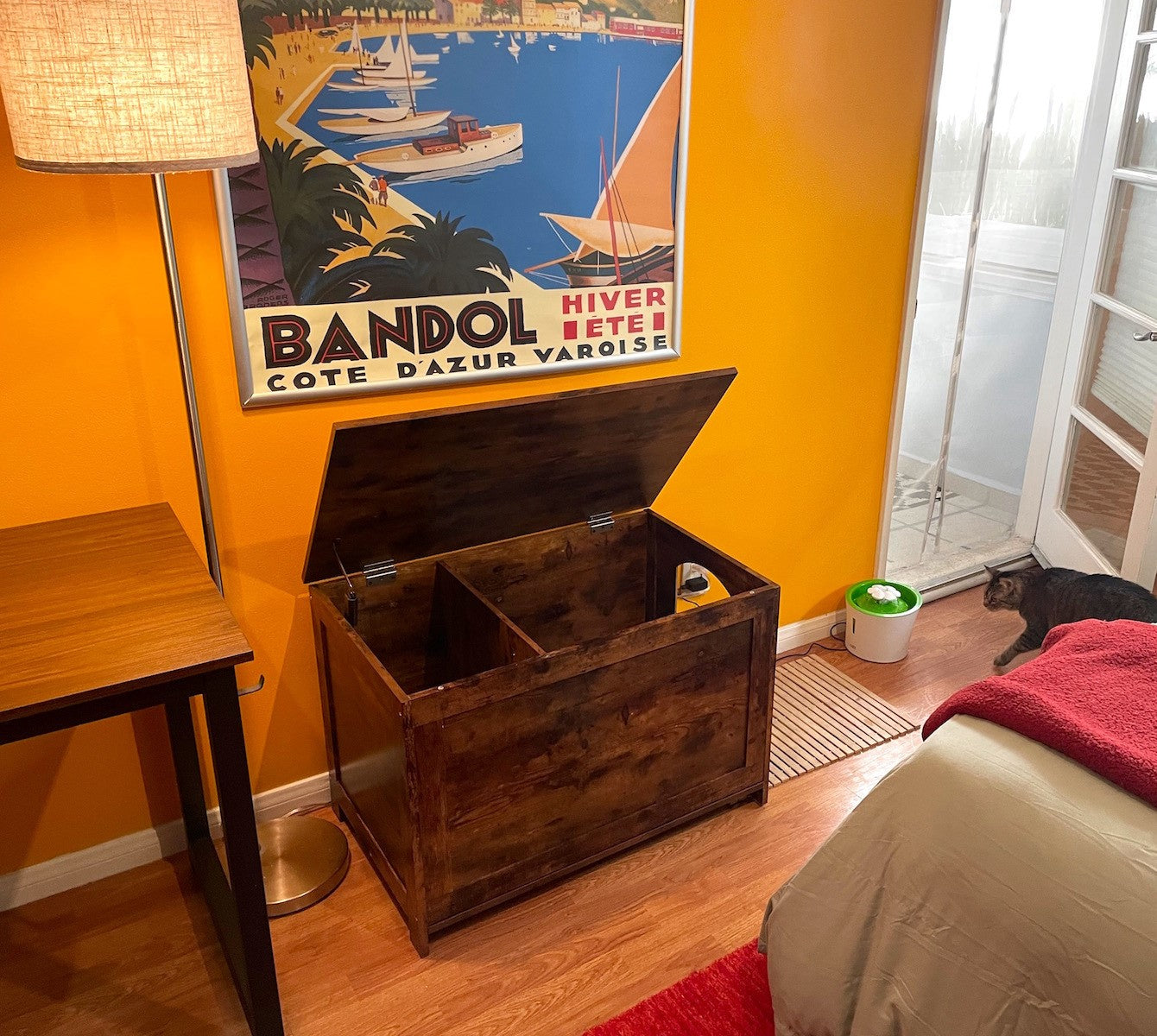 Cat Litter Box Enclosure, Hidden Cat Litter Box Furniture