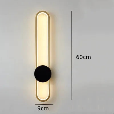 DecorBites™ LED Long Wall Lamp for Living Room Bedside TV Background Wall