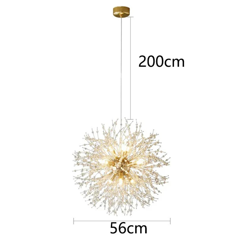 DecorBites™ LED Pendant Chandelier for Living Room Bedroom Dining Room Decor