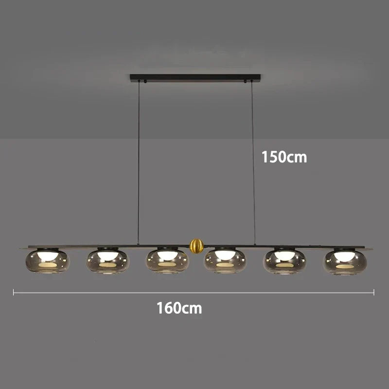 DecorBites™ LED Pendant Chandeliers for Modern Home Decor and Indoor Lighting