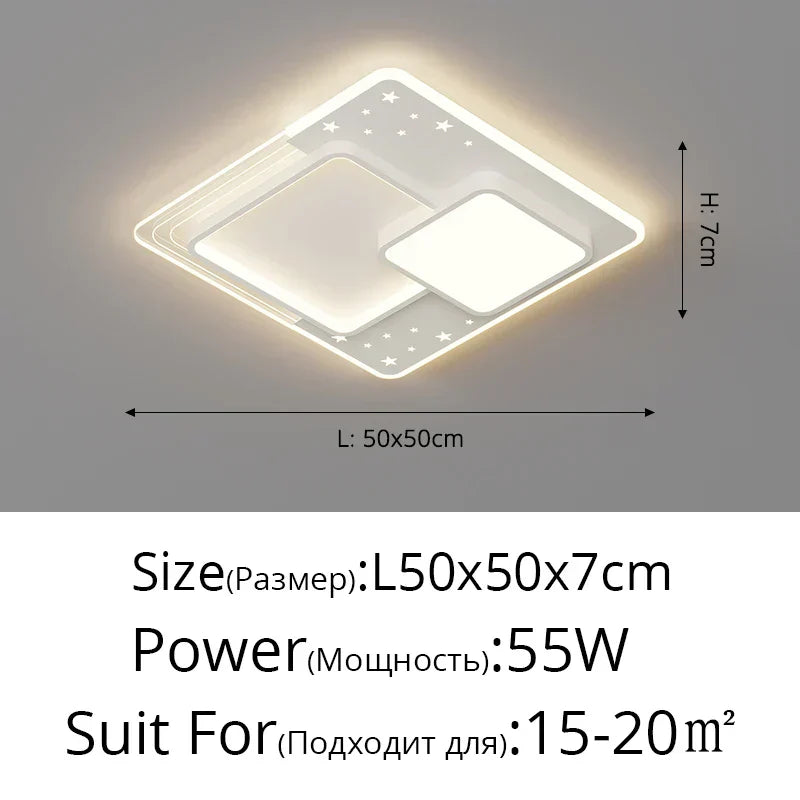 DecorBites™ LED Chandelier: Modern Living Room Bedroom Dining Room Kitchen Lighting