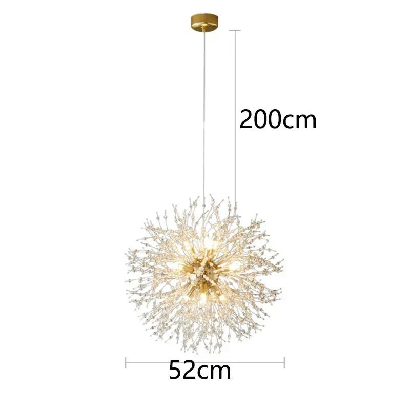 DecorBites™ LED Pendant Chandelier for Living Room Bedroom Dining Room Decor