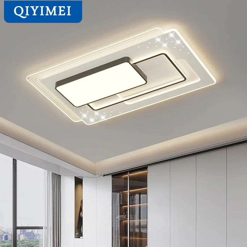 DecorBites™ LED Chandelier: Modern Living Room Bedroom Dining Room Kitchen Lighting