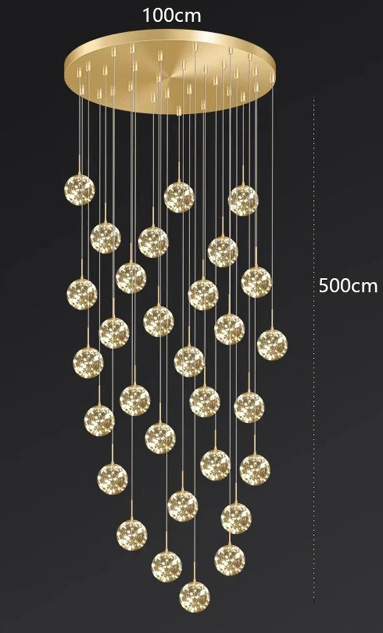 DecorBites™ LED Pendant Chandeliers for Modern Home Decor and Indoor Lighting