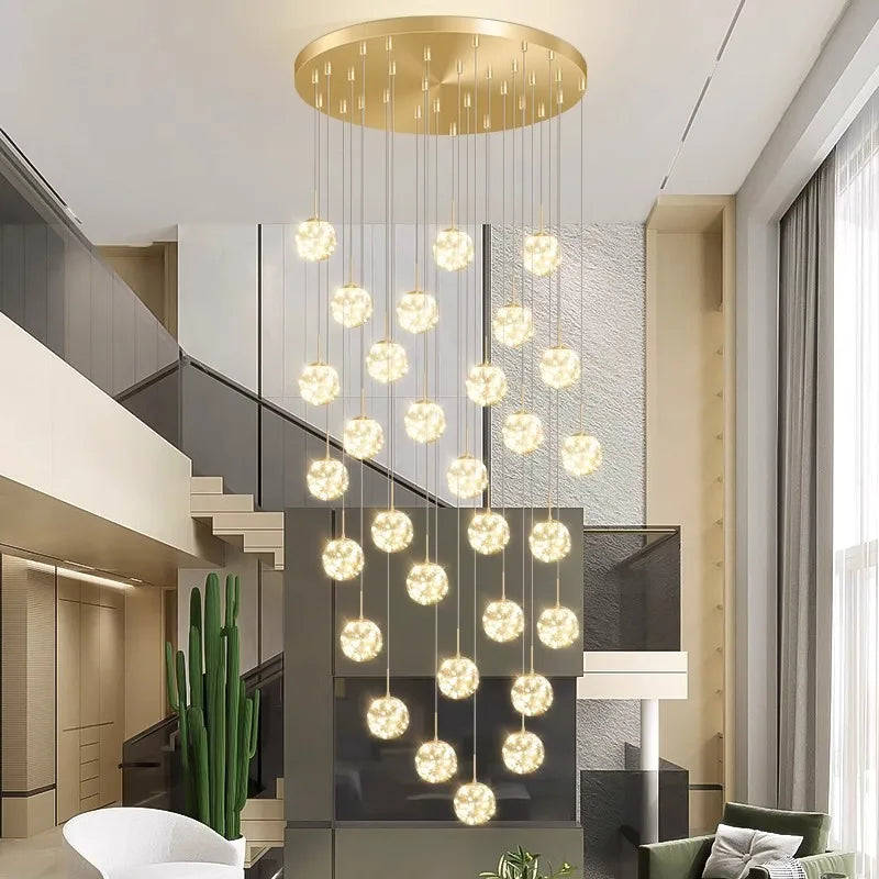 DecorBites™ LED Pendant Chandeliers for Modern Home Decor and Indoor Lighting