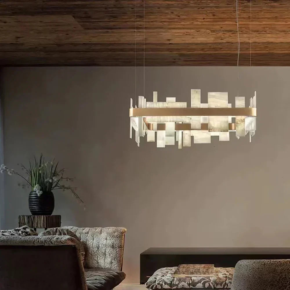 DecorBites™ LED Chandelier: Modern Lighting for Dining Room & Home Decor