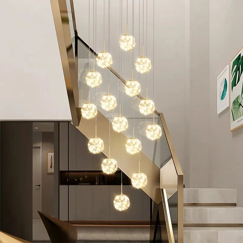 DecorBites™ LED Pendant Chandeliers for Modern Home Decor and Indoor Lighting