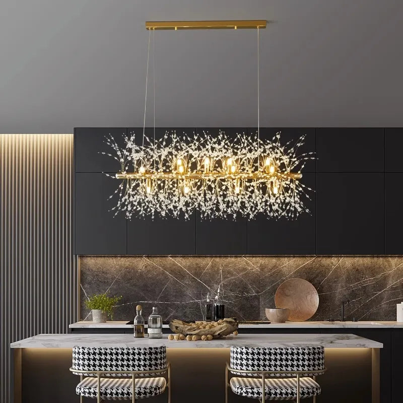 DecorBites™ LED Pendant Chandelier for Living Room Bedroom Dining Room Decor