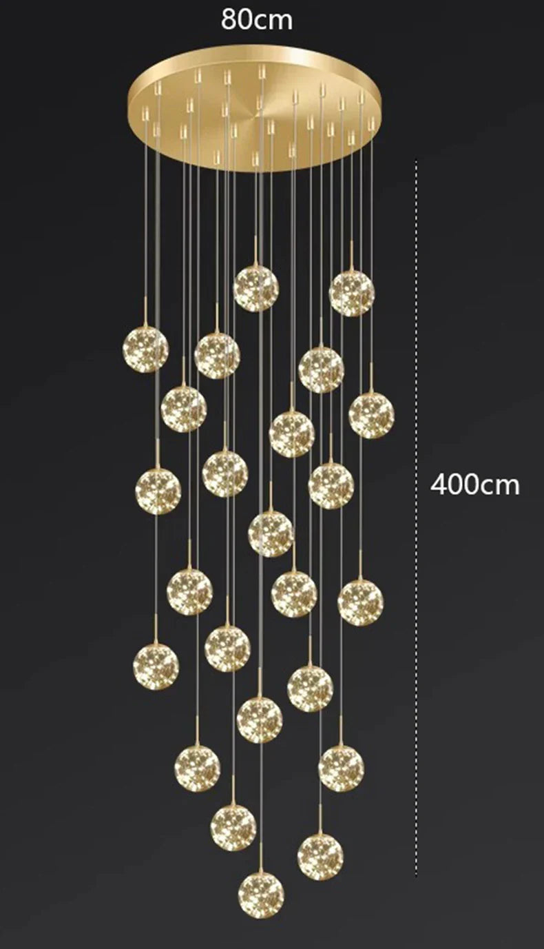 DecorBites™ LED Pendant Chandeliers for Modern Home Decor and Indoor Lighting