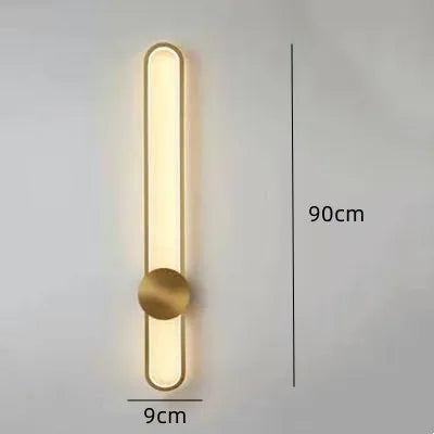 DecorBites™ LED Long Wall Lamp for Living Room Bedside TV Background Wall