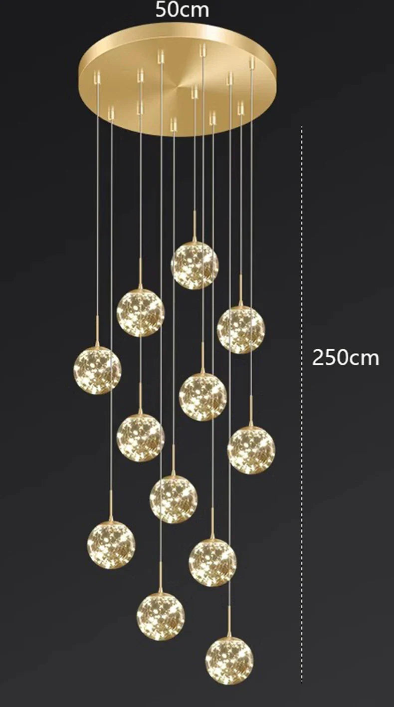 DecorBites™ LED Pendant Chandeliers for Modern Home Decor and Indoor Lighting