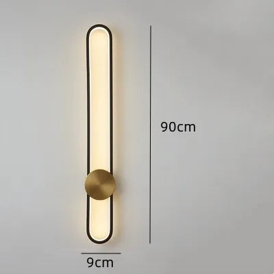 DecorBites™ LED Long Wall Lamp for Living Room Bedside TV Background Wall