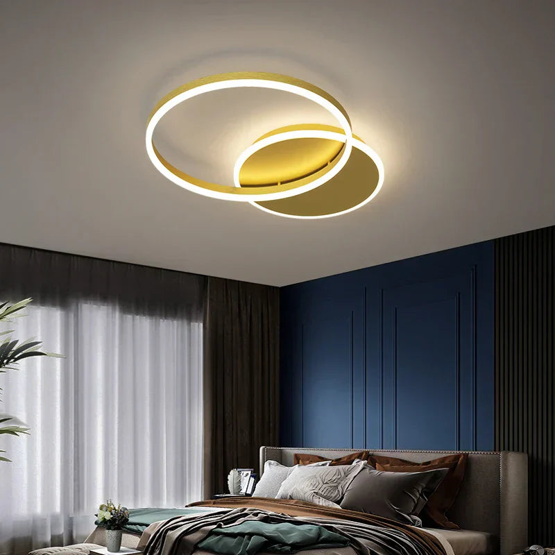 DecorBites™ LED Ceiling Chandelier Rings Pendant Light - Minimalist Home Lighting