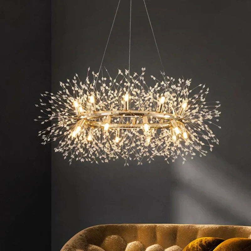 DecorBites™ LED Pendant Chandeliers for Modern Living and Dining Room Decor