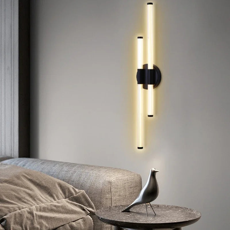 DecorBites™ LED Acrylic Wall Sconce for Modern Indoor Lighting in Living Room and Bathroom