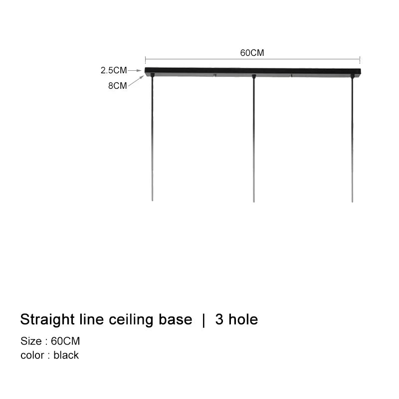 DecorBites™ LED Chandeliers: 3 Pendant Lights Kitchen Dining Room Art Decor Hanging Lamp