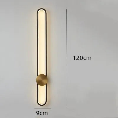 DecorBites™ LED Long Wall Lamp for Living Room Bedside TV Background Wall