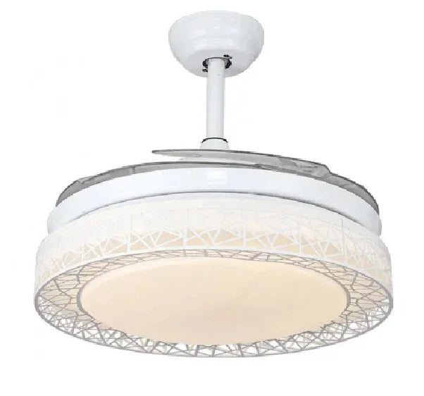 DecorBites™ Gold Ceiling Fan Lights Remote Control 36/42inch Dining Bedroom Living Luminaria