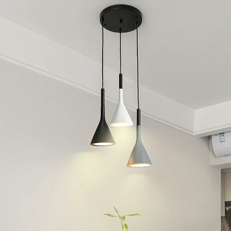 DecorBites™ LED Chandeliers: 3 Pendant Lights Kitchen Dining Room Art Decor Hanging Lamp