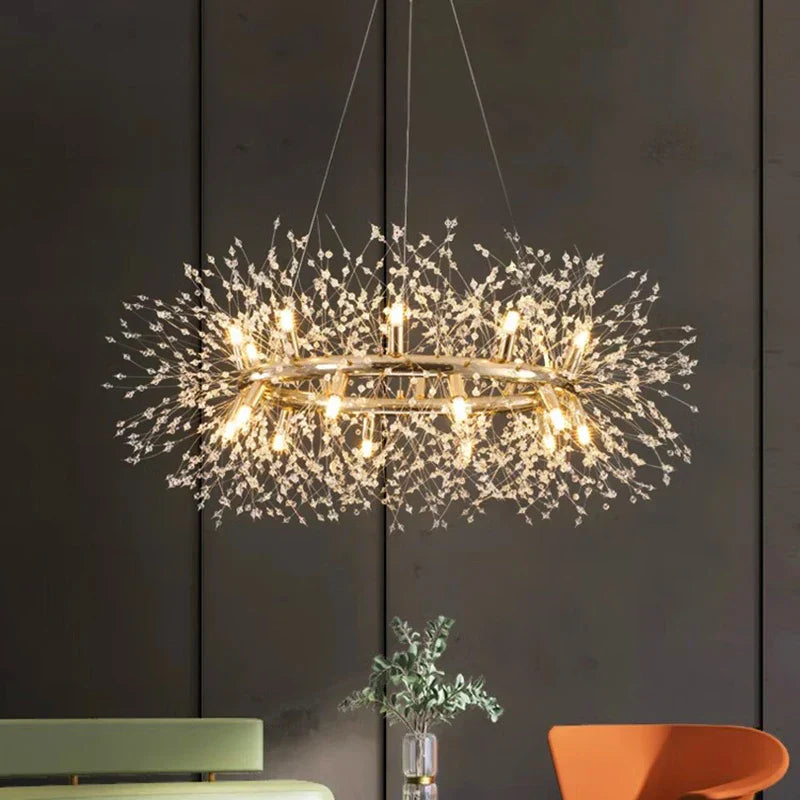 DecorBites™ LED Pendant Chandeliers for Modern Living and Dining Room Decor