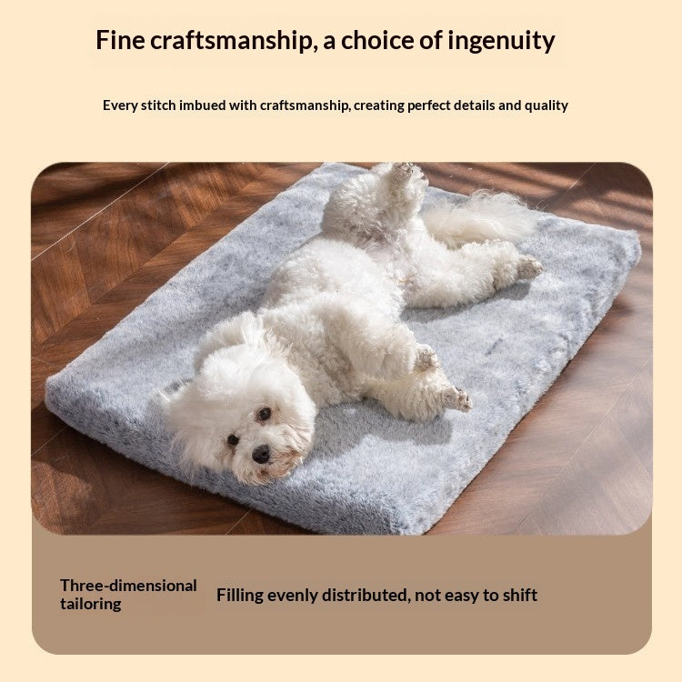 Velvet And Thickened Removable And Washable Pet Pad