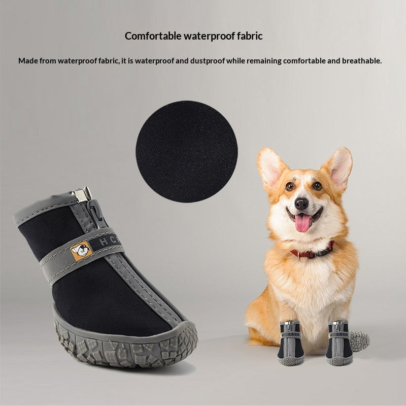 Waterproof Non-slip Breathable Rain Boots For Pet Dogs