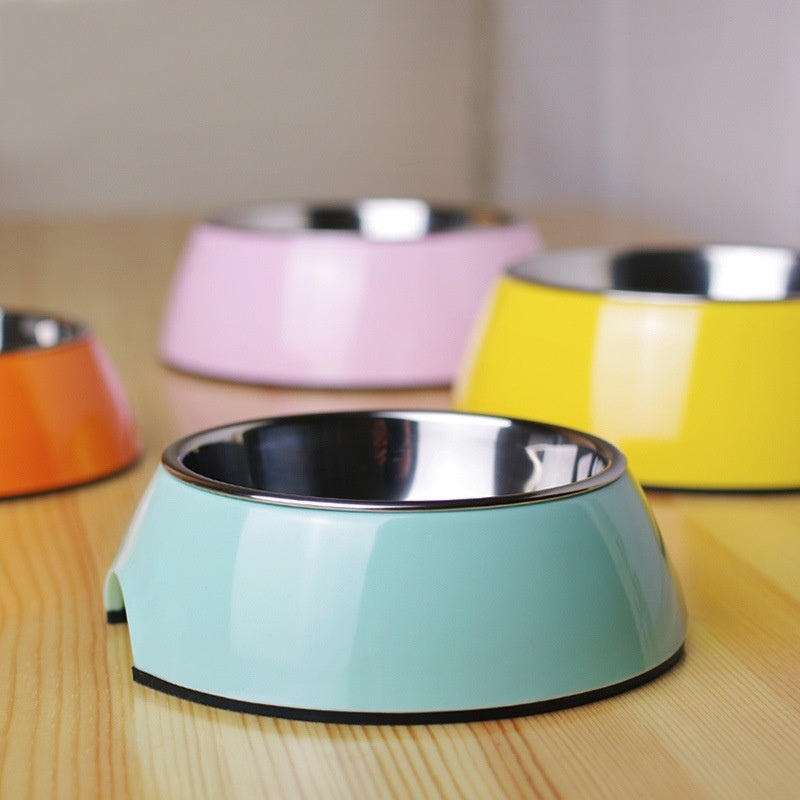 Stainless Steel Bowl Melamine Melamine Pet Tableware