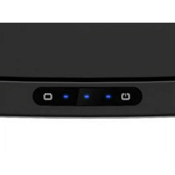 Touchless Automatic Kitchen Trash Can, 13.2 Gallon, Plastic Motion Sensor Garbage Bin with Soft-Close Lid, Black