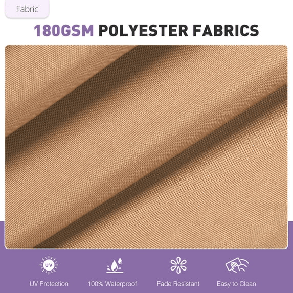 9' Red Crank Lift and 3 Position Tilt Patio Umbrella