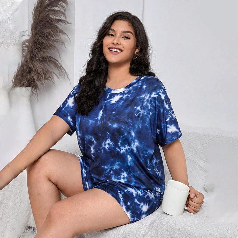 Shorts Plus-sized Plus Size Women's Pajamas